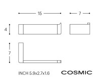 MEDIDAS PORTARROLLOS SIN TAPA EXTREME COSMIC